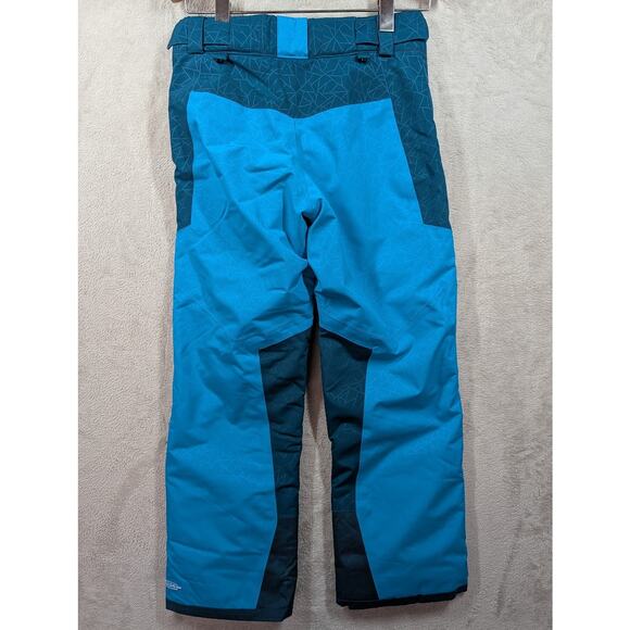 Peak Performance Snow Pants Ski Snowboard Size Junior Size 150 Blue Pink - Picture 9 of 9